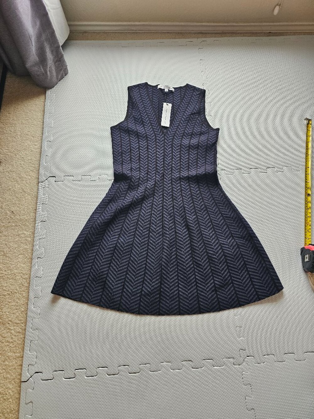 NWT cupcake and cashmere knitted dress women's size S